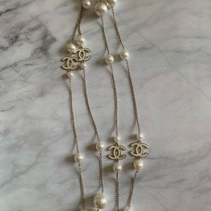 Custom double C necklace